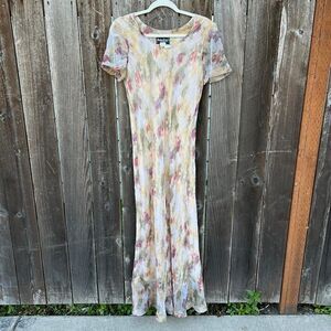 Vintage Women's Floral Dress Made in USA